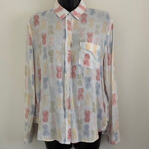 Rails Charli Rainbow Pineapple Shirt